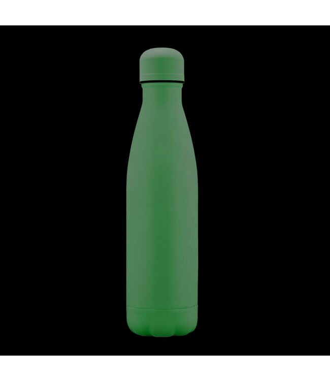 RVS waterfles 50cl | Donkergroen