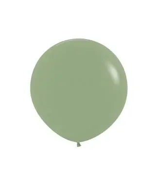 Sempertex OUTLET Reuzeballon Eucalyptus groen 60 cm | 10 stuks