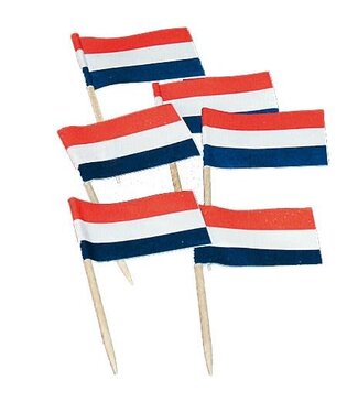 Haza Prikkers Nederlandse vlag | 50 stuks