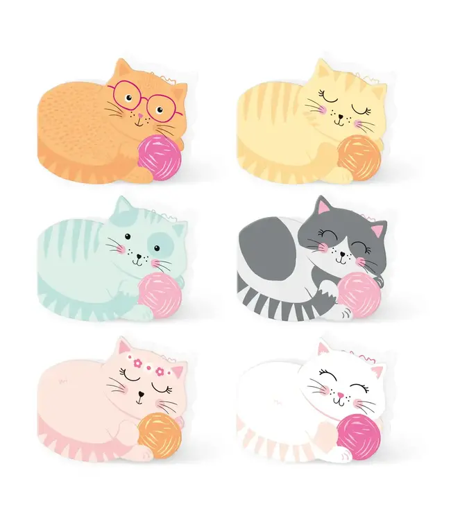 Uitnodigingen Katten | 6 stuks