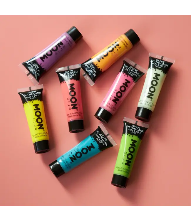 Face & Body paint glow in the dark onzichtbaar | 12ml