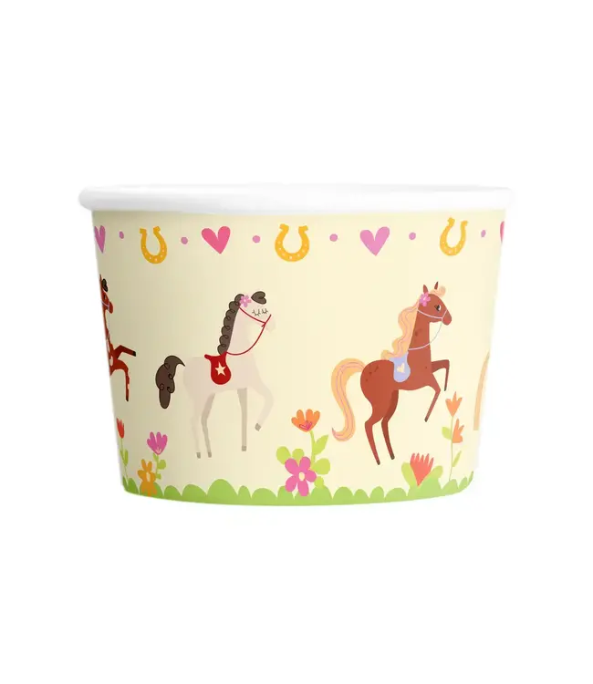 Ijsbekers paarden | 6 stuks