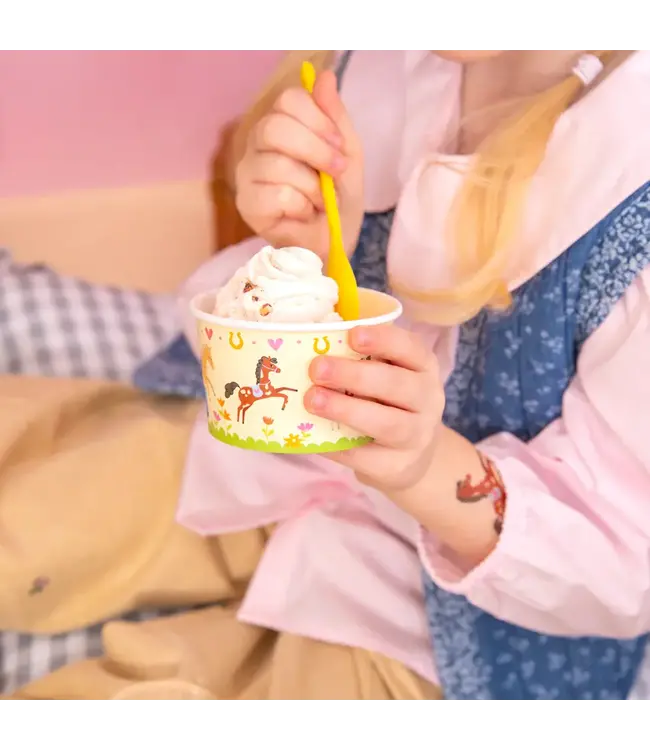 Ijsbekers paarden | 6 stuks