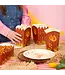 Popcorn bakjes paarden | 6 stuks