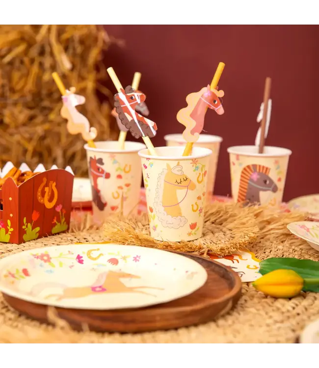 Bekers paarden | 6 stuks