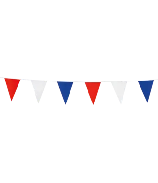Vlaggenlijn rood-wit-blauw Nederland | 10 meter