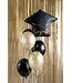 Folieballon afstudeerhoed Congrats | 60 x 55 cm