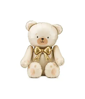 PartyDeco Folieballon beer XXL | Beige | 75 x 84 cm