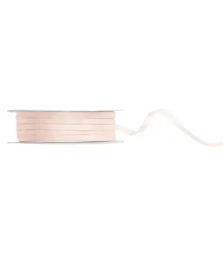 PartyDeco Satijnen lint off-white | 3 mm x 50 m