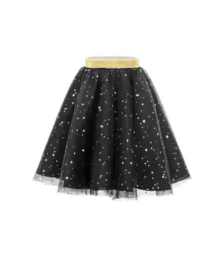 Tule rok | Zwart & goud | 3-7 jaar