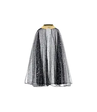 Cape | Zwart & goud | 3-7 jaar