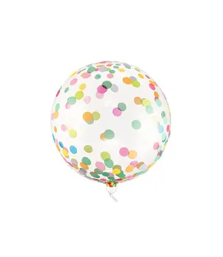 Orbz Ballon met stippen | 40cm | mix