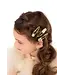 Haarspeldjes Daisy | 5x1,5-2 cm | goud