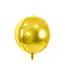 Folieballon bal/orbz goud - 40 cm