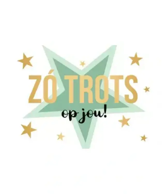 Wenskaart | Zo trots op jou