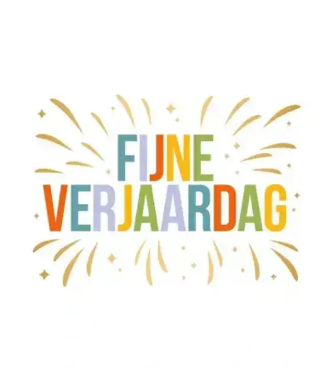 Wenskaart | Fijne verjaardag