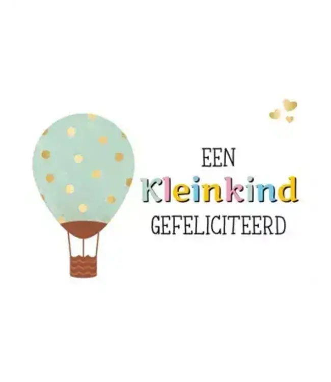 Wenskaart | Een kleinkind gefeliciteerd