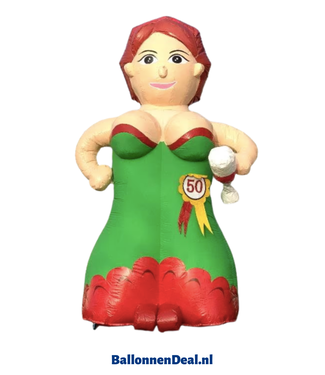 Ballonnendeal.nl Verhuur Sarah pop | 4 meter | inclusief rozet