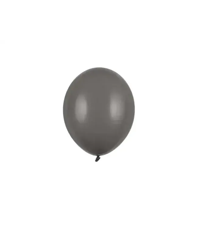 Ballonnen antraciet grey MINI | 10 stuks