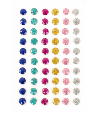 Professionele Decoratiestickers | Glitter 60 stuks assorti