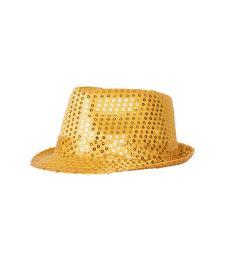 Hoed Pailletten | Goud