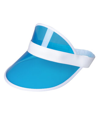 Zonneklep blauw