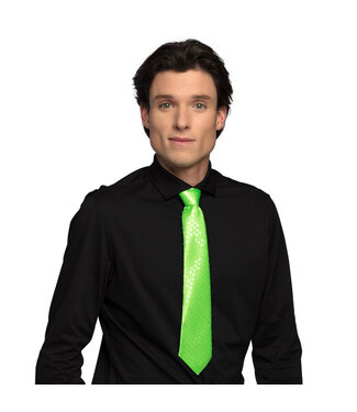 Stropdas pailletten | Groen