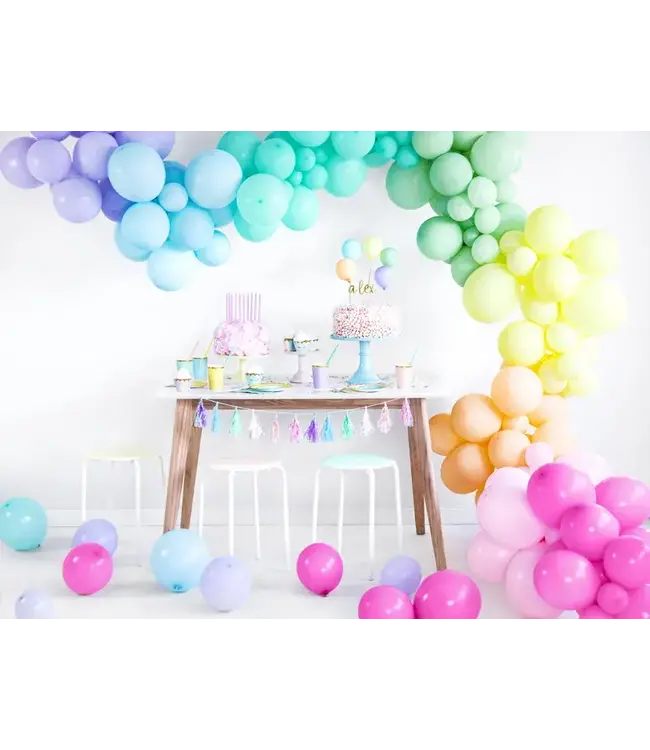 Ballonnen light blue MINI 5"=12cm | 10 stuks