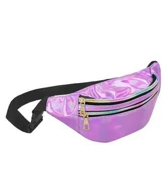 Heuptasje paars holographic