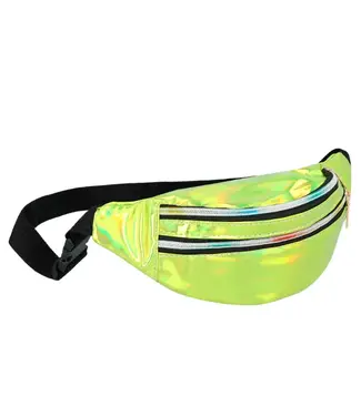 Heuptasje groen holographic