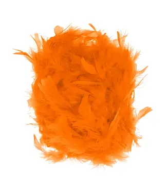 PartyPal Veren boa oranje | 190 cm