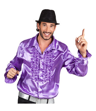 Shirt Party paars | Maat L