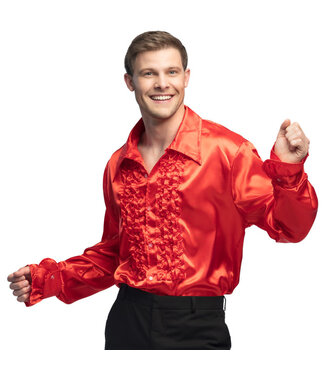 Shirt Party rood | Maat M