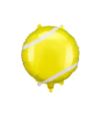 PartyDeco Folieballon tennis | 35x35 cm