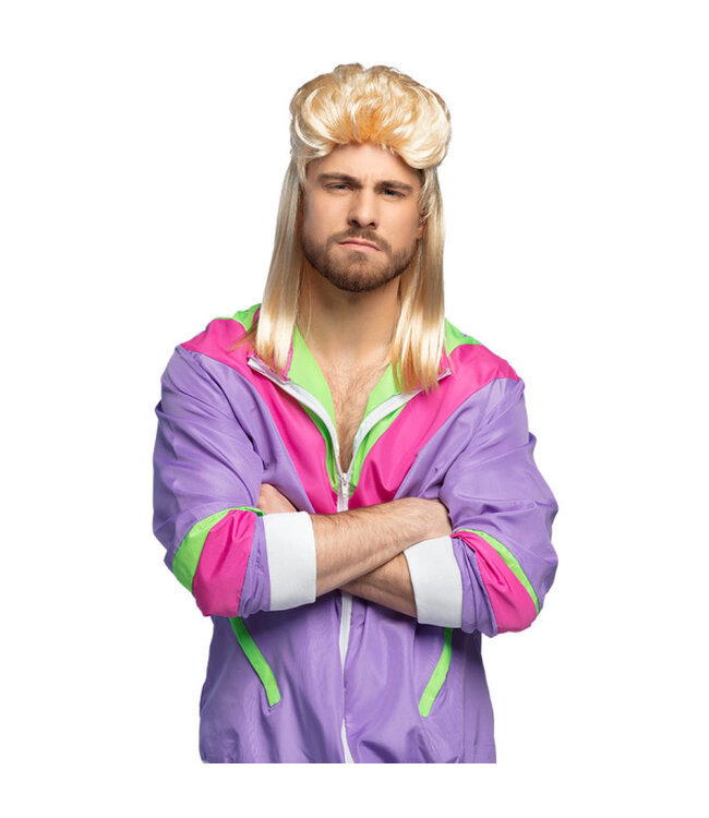 Pruik Larry blond