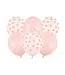 Ballonnen strikjes roze | 6 stuks | 30 cm