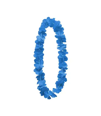 PartyPal Hawaiikrans blauw