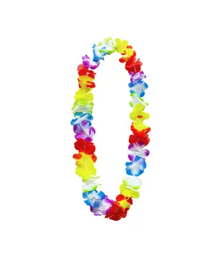 PartyPal Hawaiikrans regenboog