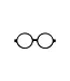 Harry Potter bril | Zwart