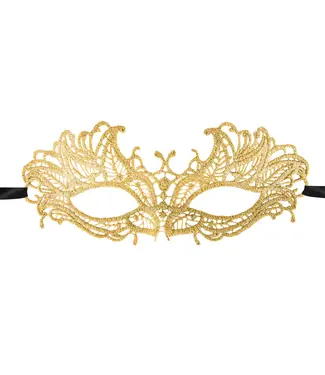 PartyPal Venetiaans kantmasker | Goud