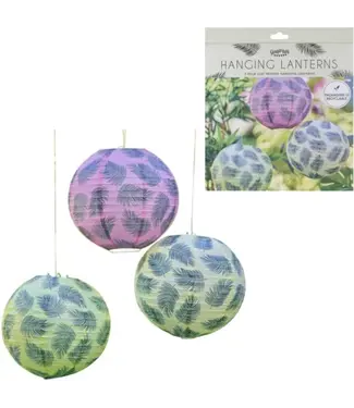 Ginger Ray Lampionnen Tropical | 25 cm | 3 stuks