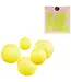 Lampion papier geel | 30 cm | 5 stuks