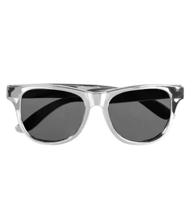 Accessoires zilver pailletten | Bretels, bril, strikje