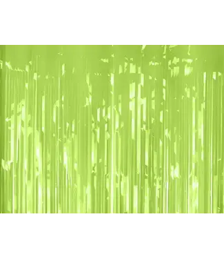 PartyDeco Backdropgordijn lichtgroen | 100x200cm