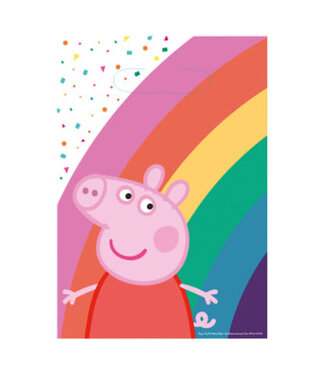 Amscan Uitdeelzakjes Peppa Pig | 8 stuks