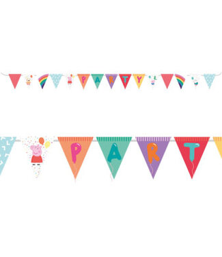 Peppa Pig Vlaggenlijn Peppa Pig | 3,3 meter