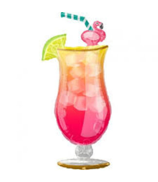 Amscan Folieballon cocktail XL | 104 cm