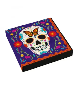 Amscan OUTLET Servetten Dios de los Muertos | 16 stuks