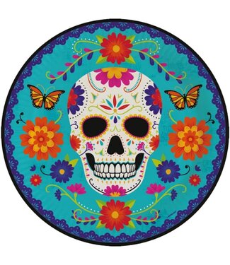 Amscan OUTLET Bordjes Dia de los Muertos | 8 stuks