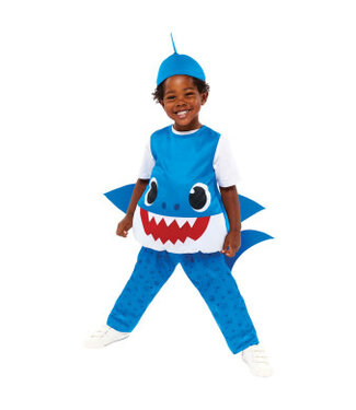 Nickelodeon Baby Shark Kostuum Blauw | 2-3 jaar